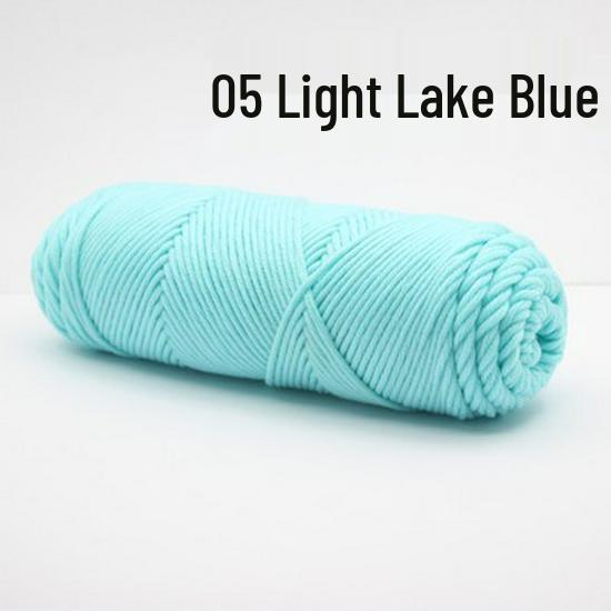 Milk Cotton Baby Yarn - Thick, Soft Weaving & Knitting Yarn in 60 Colors