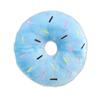 Donut Dog Chew Toy Sound Emitting Soft Plush PP Cotton Bite Resistant Dog Cat Squeaky Toy