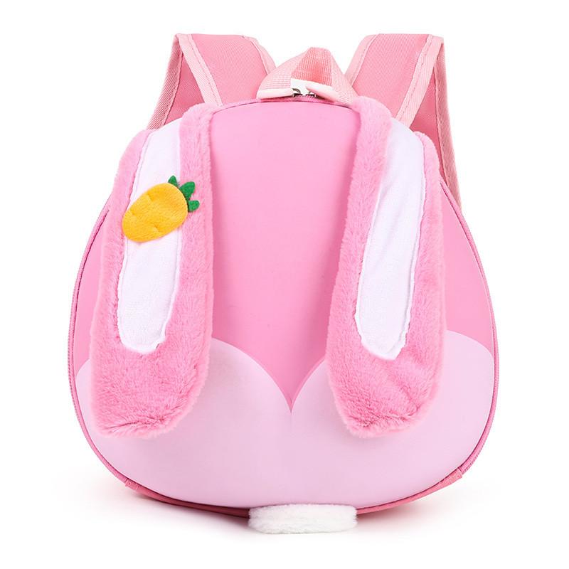 Ears Animal Rabbit Backpack Cartoon Print Schoolbag Kids Gifts Lightweight
