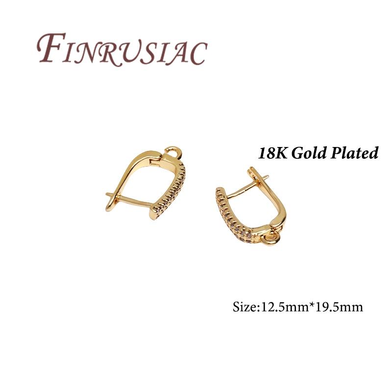 1 пара/лот 18K Позолоченные Французские Крючки для серег, Швензы, Застежки для серег, Аксессуары для изготовления серег своими руками