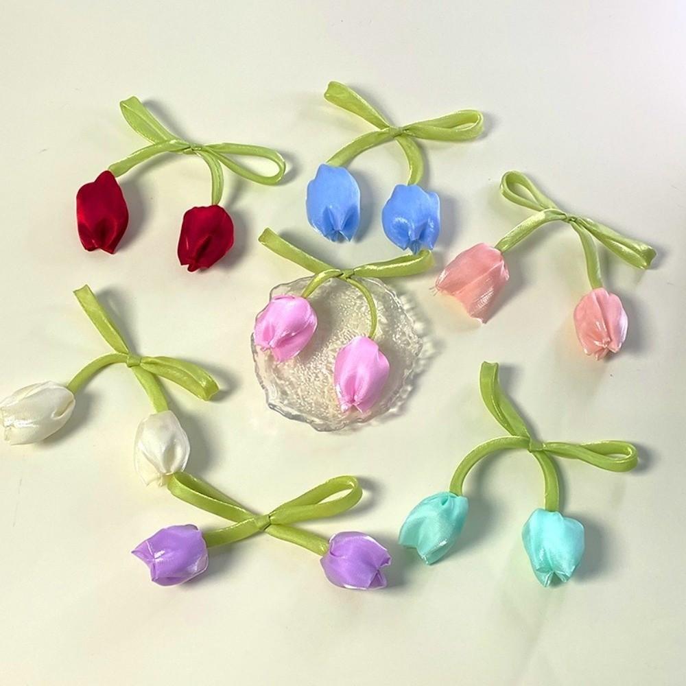 5Pcs Sweet Curtain Tieback Ornaments Curtains Tie Rope Elegant Hair Cord Accessories Cake