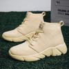 Comfortable and Breathable Fly-woven Socks Shoes Spring and Autumn Couples New Versatile Casual Heightening Platform Sports Casual Shoes