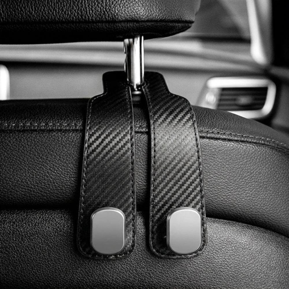 Universal Car Headrest Hook Hidden Car Hooks Durable Car Seat Back Hanger Car Interior Accessories