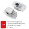 CRK1 2Pcs Led Car Door Welcome Light Logo Projector For Mercedes Benz GT W223 W639 W168 W245 W215 W164 X164 W204 W219 W206 W209 W218