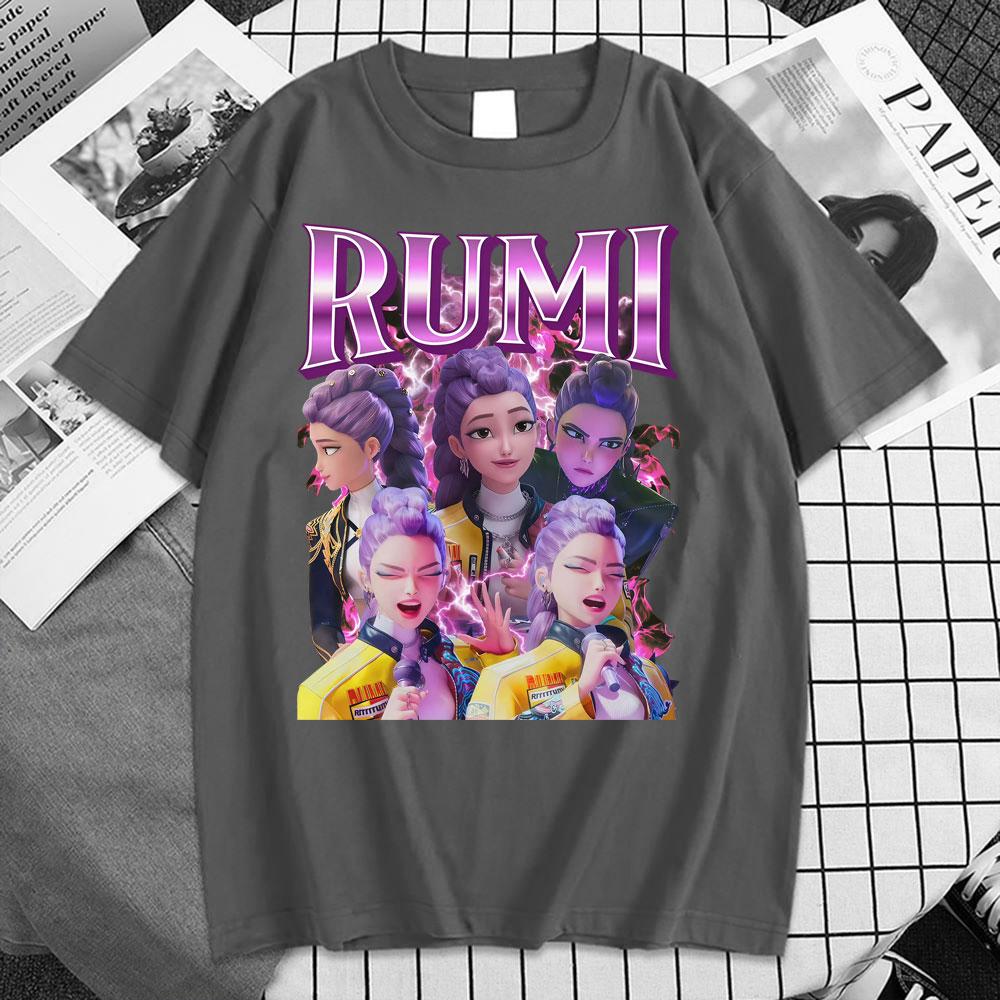 KPop Demon Hunters Mens Womens Tshirt Saja Boys Jinu Romance Saja Tee Summer Boys Girls Fashion Short Sleeves Tshirt