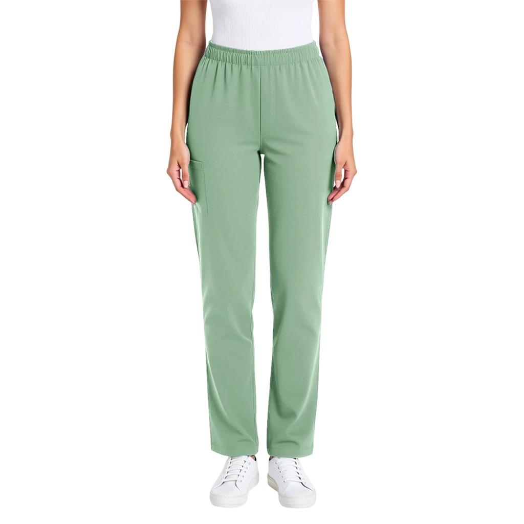 Женские свободные повседневные брюки с эластичным поясом и кулиской для сиделки, длинные брюки