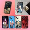 S-Summer H-Hikaru Умер для iPhone 17,16,15,14,13,12,11,Pro,XS,Max,XR,Plus,E,SE4,Mini Черный Мягкий Чехол для Телефона