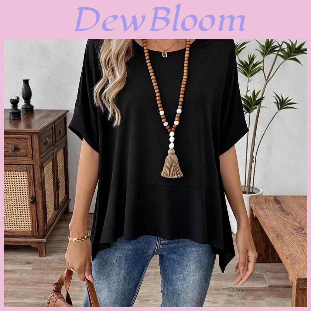 Street Style T Shirt For Women With Pastiche Fabric And Casual Fit For Daily Wear