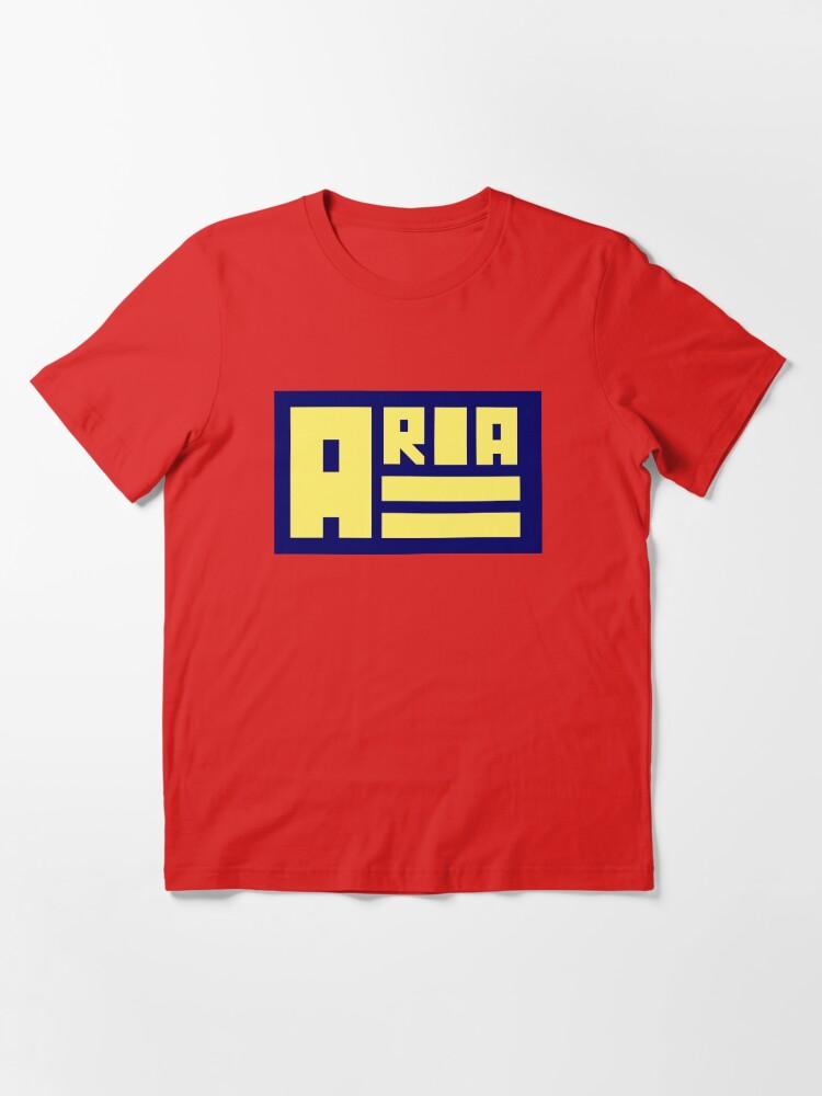 Базовая футболка с логотипом компании Aria Aria