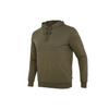 Solid Color Sports Knit Drawstring Hoodie Men Tops Army-Green 846413-44