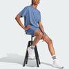 adidas Всесезонная повседневная футболка с вышитым логотипом, мужские топы с короткими рукавами, чернильно-синий IR5199