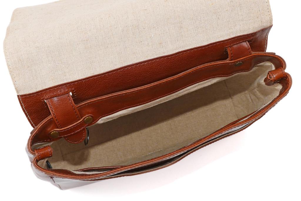 Shoulder Bag Genuine Leather Brown [Dakota] Women's DA-1034691-40