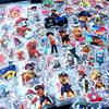 For Paw Patrol Stickers 3D Anime for Paw Patrol Stickers 12 Pieces for Children Infants Reward Stickers Cute Puffy Stickers DIY Calendar Notebook Wall