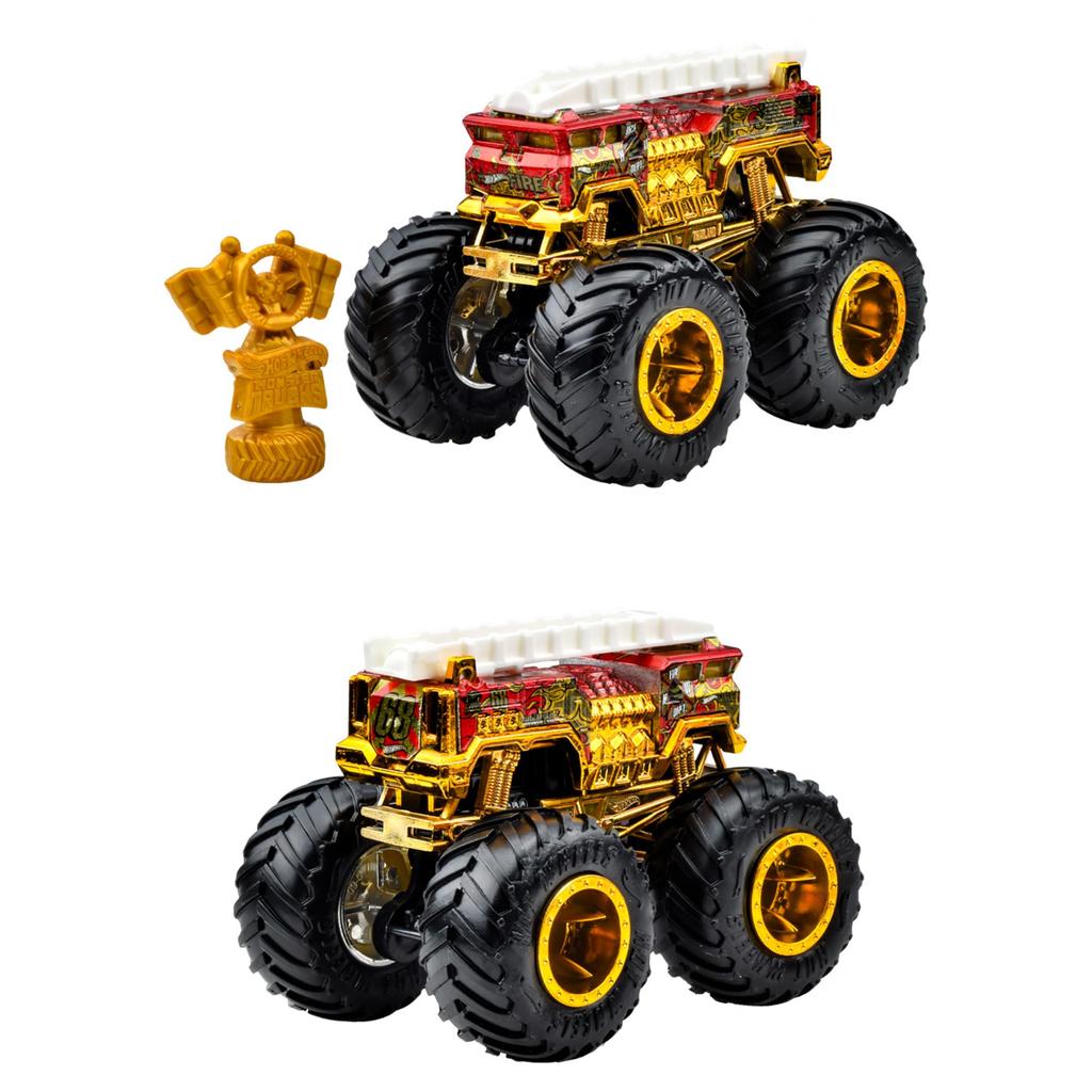 Hot Wheels Трофейный Грузовик-Монстр Чемпион Набор Ассорти Набор для Возраста - 6 Штук (6 автомобилей) - 3+ - Разноцветный (JDV96-986D)