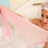 30 * 90Cm Long Bath Towel Korean No-rub Bath Towel Towel Color Random Towel Strong Version Bath X4S0