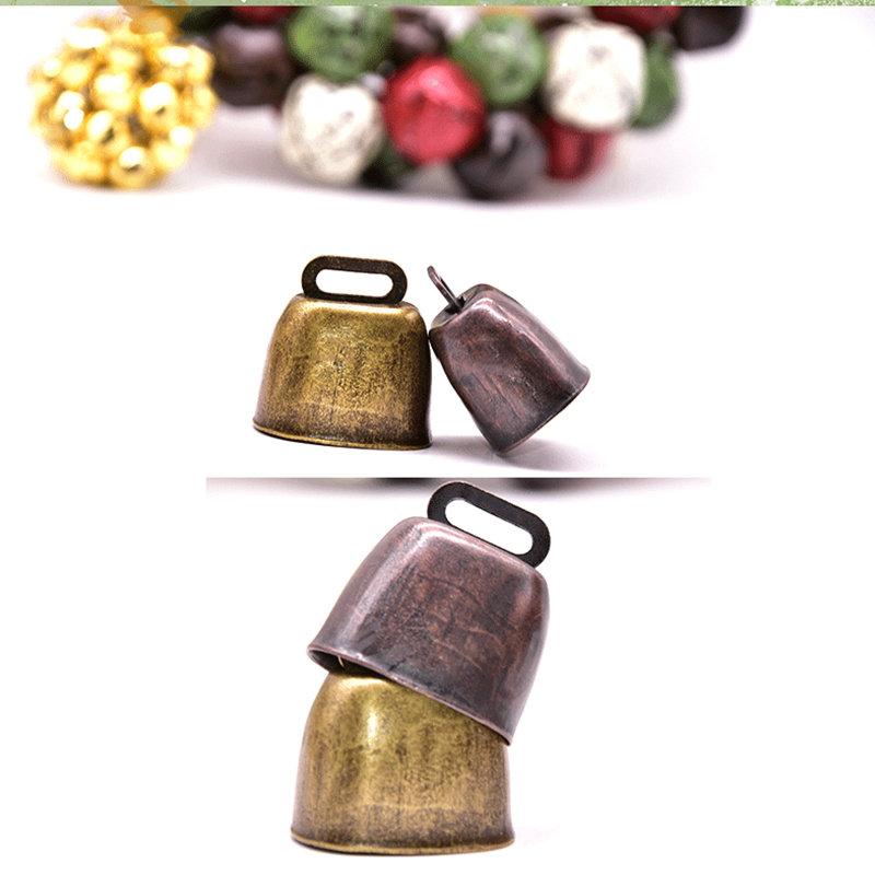 Cowbell Shepherd Bell Vintage Metal DIY Bell Ell Pet Anti-Lost Wind Chimes High Sound Pendant