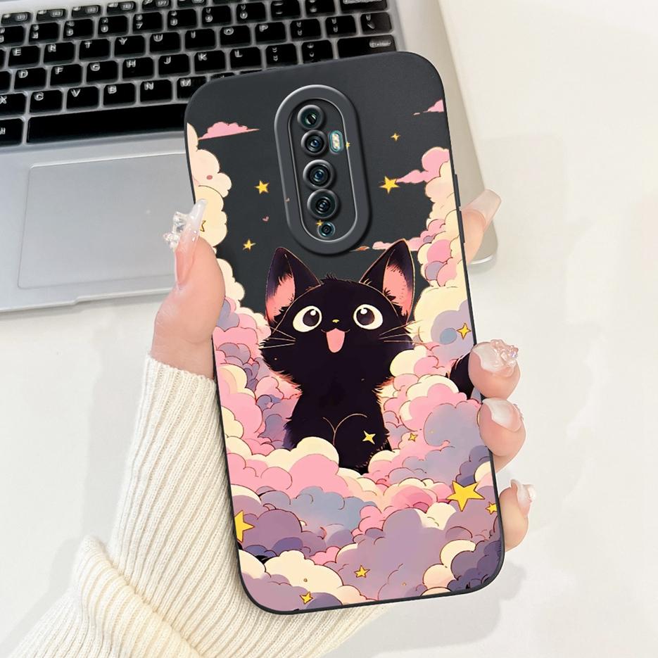For Oppo Reno2 F Case Reno 2Z Unique Candy Painted Cover Soft Silicone Phone Case For Reno 2 2F Reno2 Z Reno2F Back Cover Bumper
