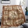 Snow Leopard Animal Print Flannel Blanket, High quality Comfortable for All Seasons, Home Decor, Warmth and Comfort, Perfect for Christmas Gifts120