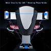 Metal Gravity Car Mount Mobile Phone Holder Car Air Vent Clip Stand Cell Phone For iPhone Samsung Xiaomi Phone Holder Stand