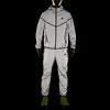 Nike Woven FW24 Flash Tech Series Hooded Zip Long Sleeve Jacket Men jackets Reflective-Silver Black FZ7586-035