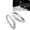 Хромированные накладки на выхлопные трубы Replacement для Mercedes‑Benz A B C E GLC CLS‑Class W177 W247 W205 W213 X253 C257