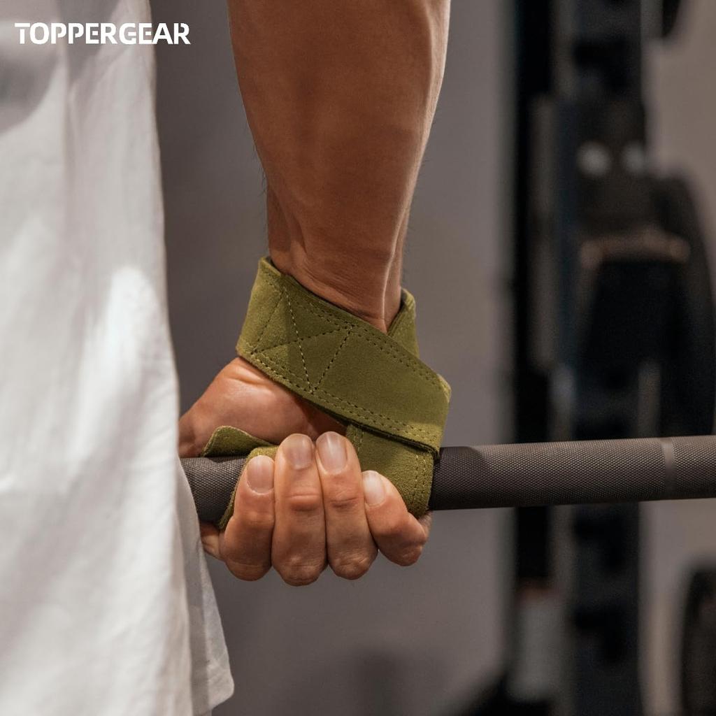 Ремешок для запястья TOPPERGEAR из натуральной кожи с усиленным захватом