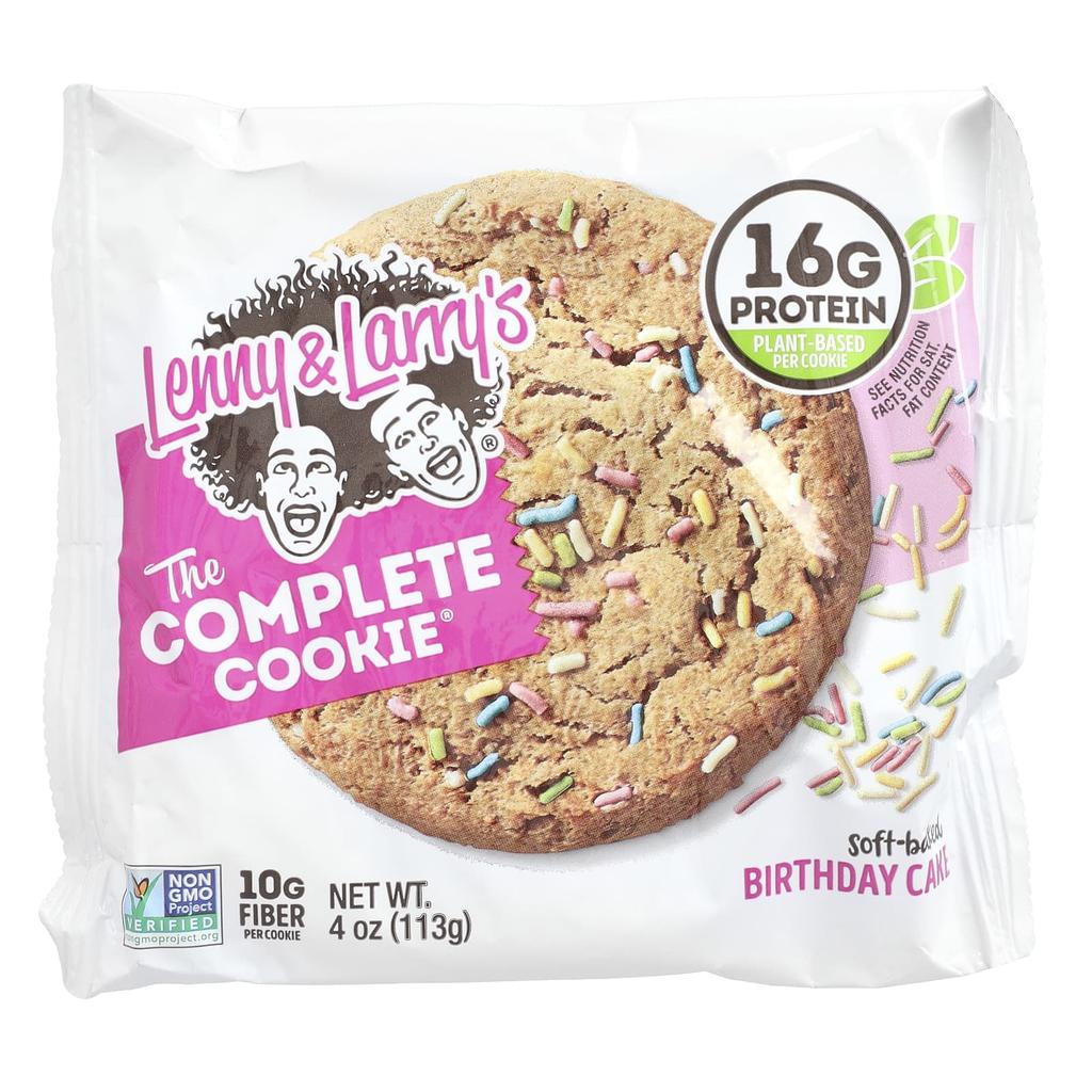 Lenny & Larry's The Complete Cookie®, Birthday Cake, 12-pack, 4 Oz (113 G) Each