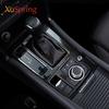 Car Console Gearbox Panel Trim for Mazda 6 Atenza 2015 2016 2017 2018 Frame Cover Sticker Strips Garnish Accessories Styling