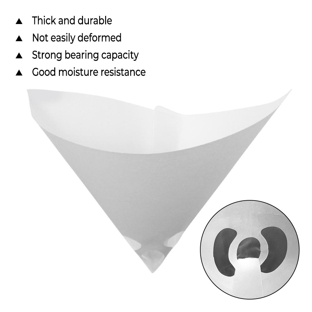 Paint Filter Conical Nylon Micron Papers Paper Funnels Tools 200 Pcs Purifying Straining Cup Funnel Disposable Paper Filters 100 Mesh