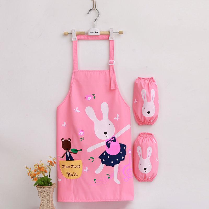 Водонепроницаемый фартук, детская одежда для рисования, ученики начальной школы в кухонных чехлах, защитная одежда для рисования для мужчин и женщин в детском саду.