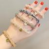 Hair Accessories Headband Girls Elastic Beads Rhinestone Pearl Headwear Hair Rings Hair Rope