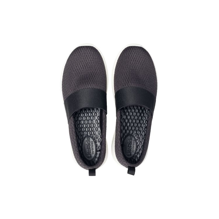 Crocs LiteRide Mesh Slip On Черный Белый 205727‑066