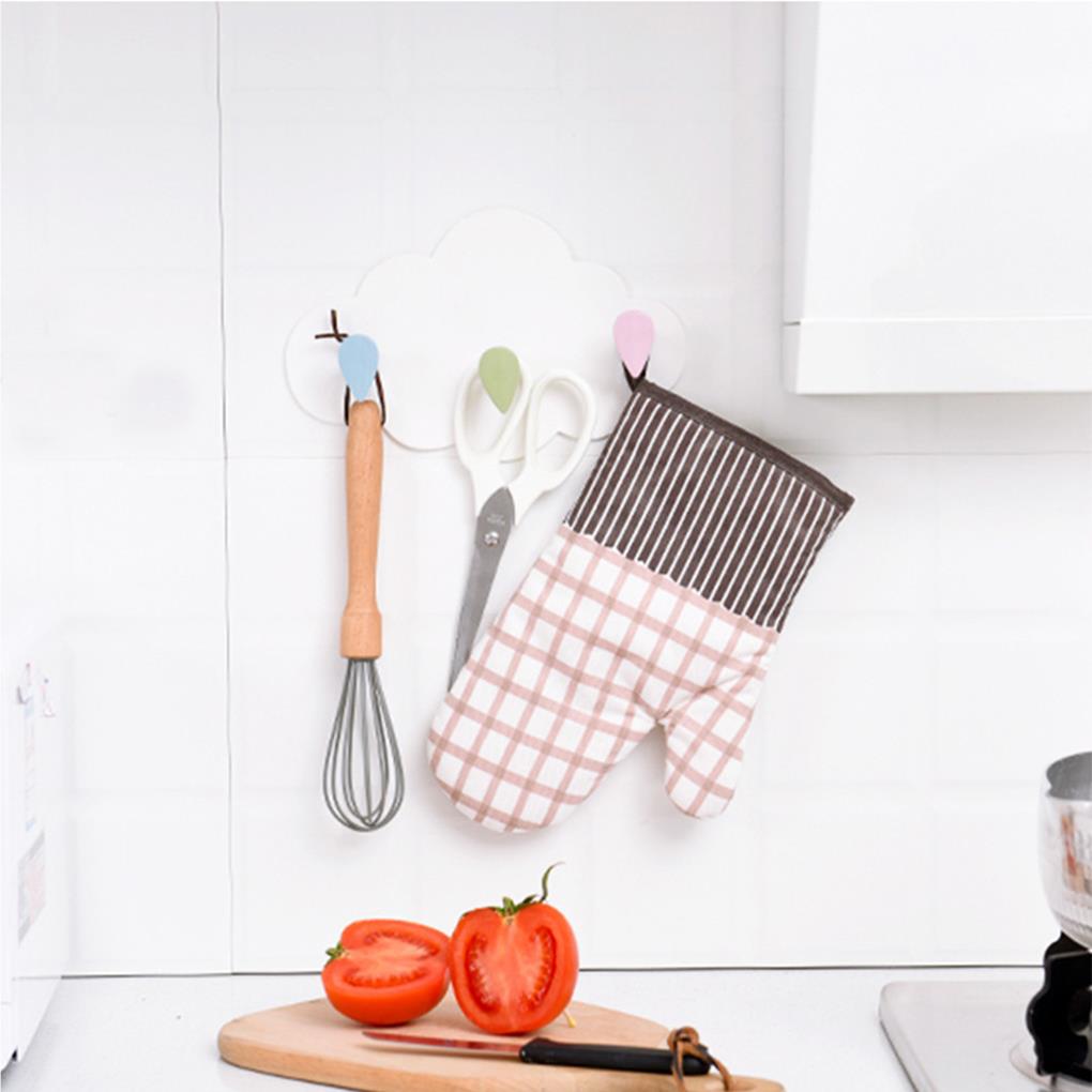 Крючки Cloud Seamless Dish Drying Hanging Multi-Purpose Self-adhesive No Drilling ple Style Kitchen Supplies Accessories