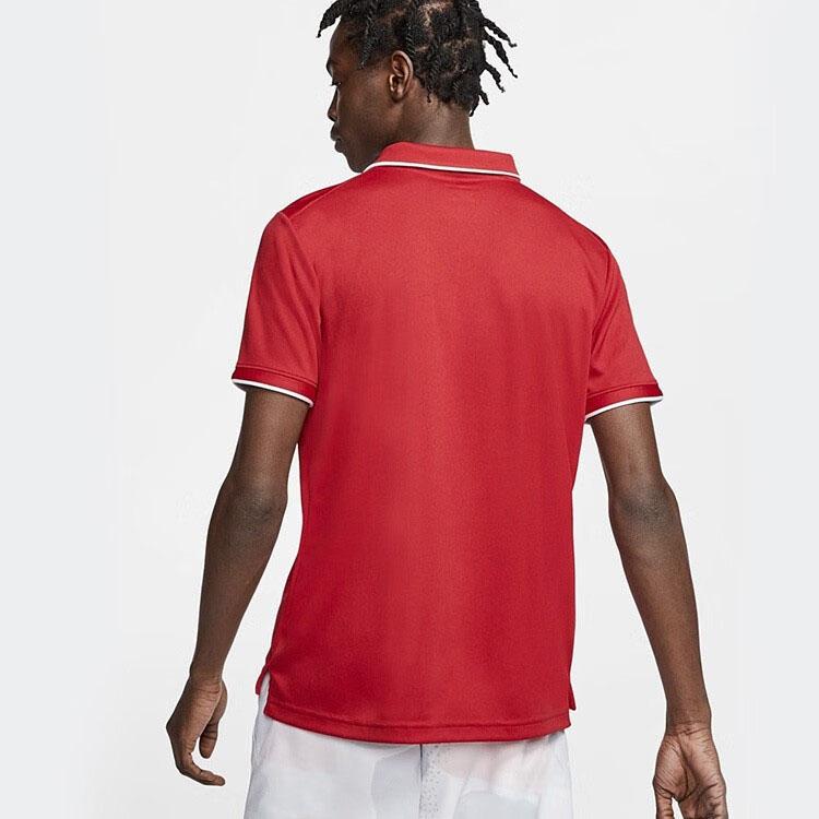 Nike Футболки Мужские Красный Белый Умеренный Прямой крой 939138-687
