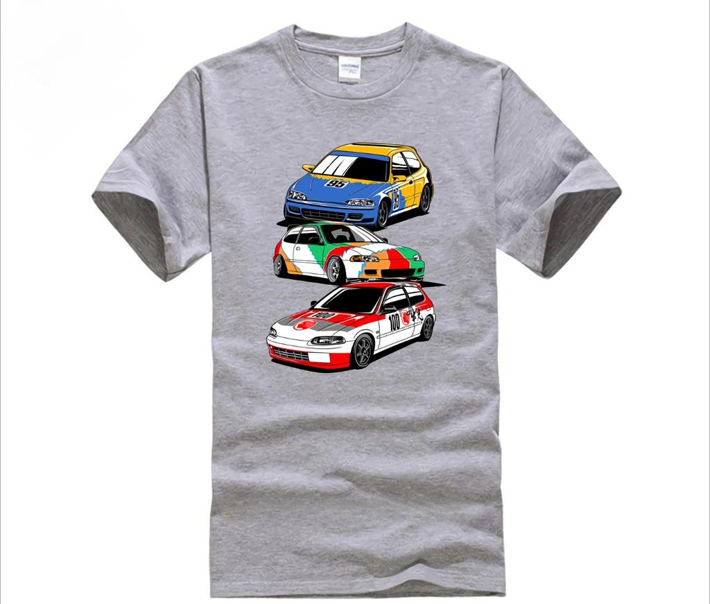 Civic Eg6 Vtec Jdm Tshirt Japanese Classic Car Tee Ek9 Style Shirt For Unisex Perfect Gift For Him