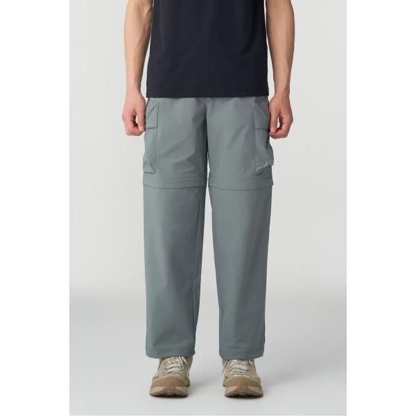 Kolon Sports Унисекс Свободный крой 2-сторонние отстегивающиеся брюки-карго Kgy Tlpnm25531
