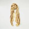 Check pattern shawl_Yellow