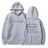 Dear Person Behind Me Hoodie You Matter Hooded Sweatshirt You Are Enough Hoodies Unisextal Health Matters Pullover Kindness Tops Unisex