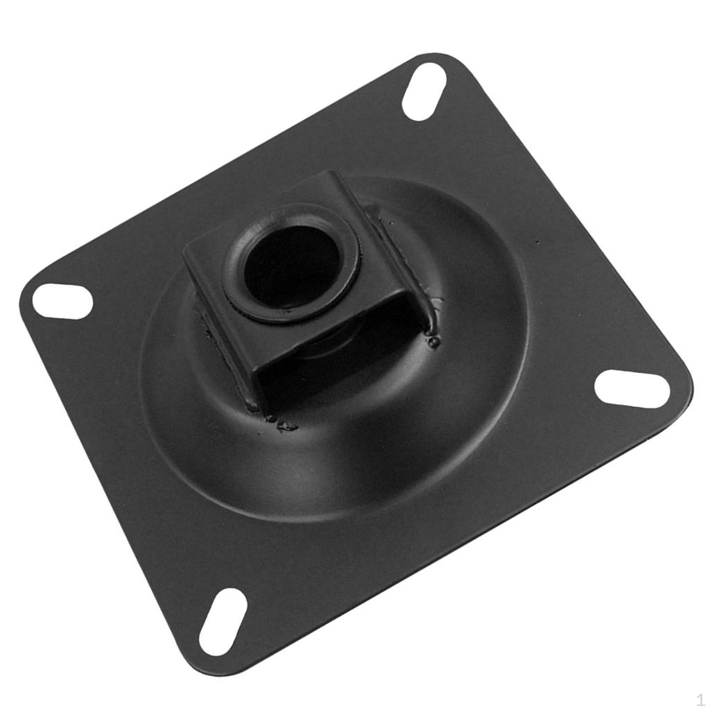 Барный стул с поворотной пластиной, сиденье, прочное основание стула для тяжелых условий эксплуатации