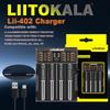 LiitoKala lii-402 Литий-ионное зарядное устройство для аккумуляторов 18650 с USB-выходом