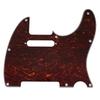 Musiclily Pro SS TL Накладка на гитару для Squier Sonic Tele Электрогитара Красный Черепаховый 8-отверстий Гитара, 4-слойная