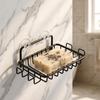 Stainless Steel Soap Rack with Hooks Soap Holder Soap Saver Wall Mounted Soap Dish  Kitchen