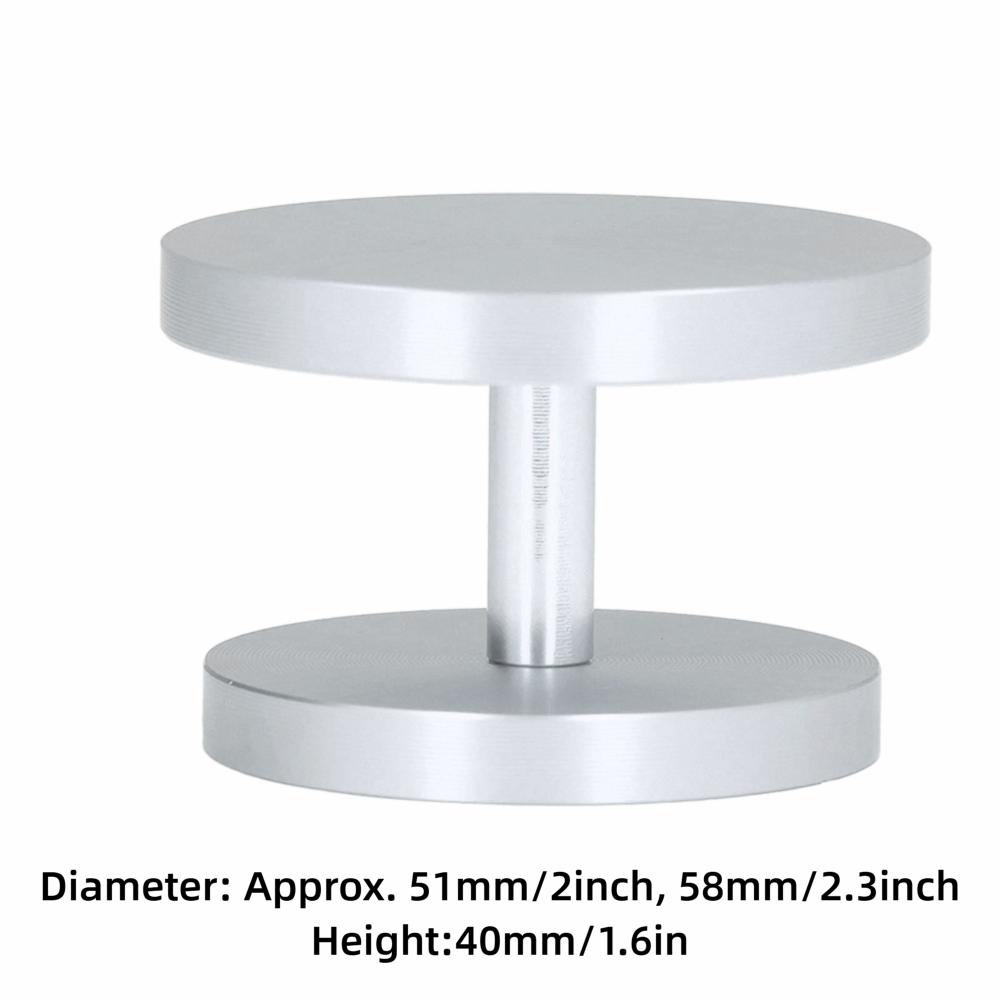 Aluminum Material Double Head Tamper Dual Sided Coffee Powder Hammer Coffee Preparation