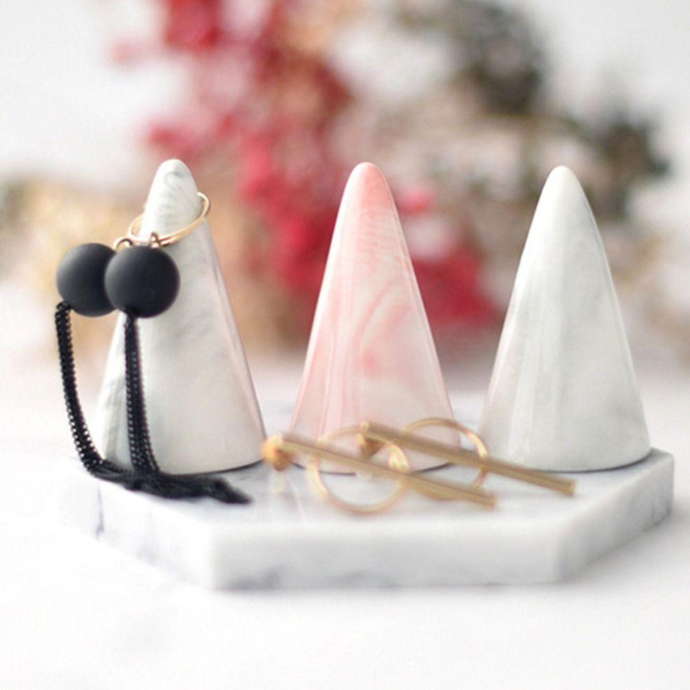 Exhibition Shelf Jewelry Display Stand Ring Storage Rack Finger Ring Holder Ring Display Stand