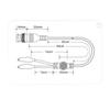 54cm/70cm/110cm/150cm Multiple Size Options BNC Q9 To Dual Alligator Clip  Electrical Work