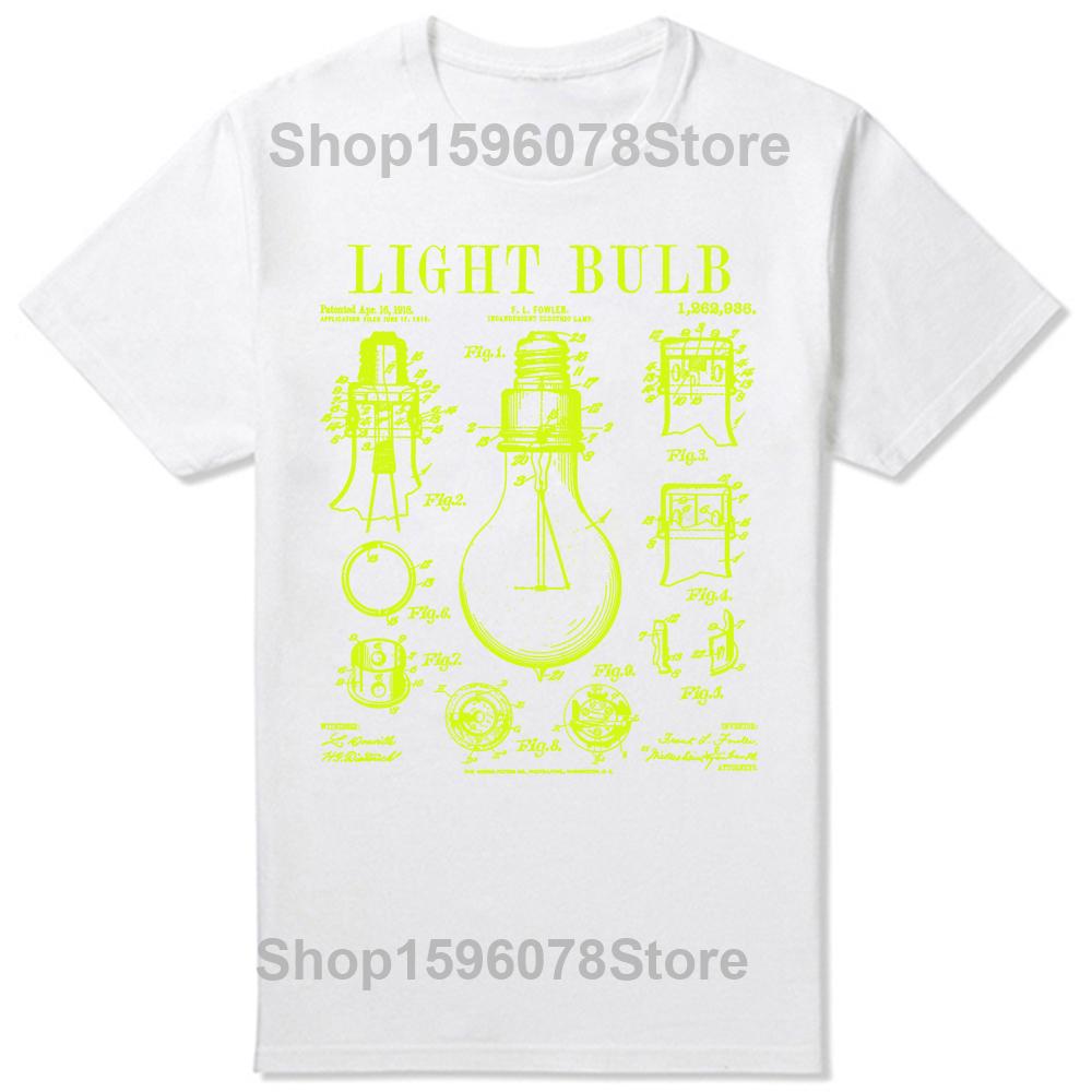 Funny Electrician Light Bulb Electricity Electrical Engineers T Shirts Graphic Streetwear Short Sleeve Lineman Gifts T-shirt