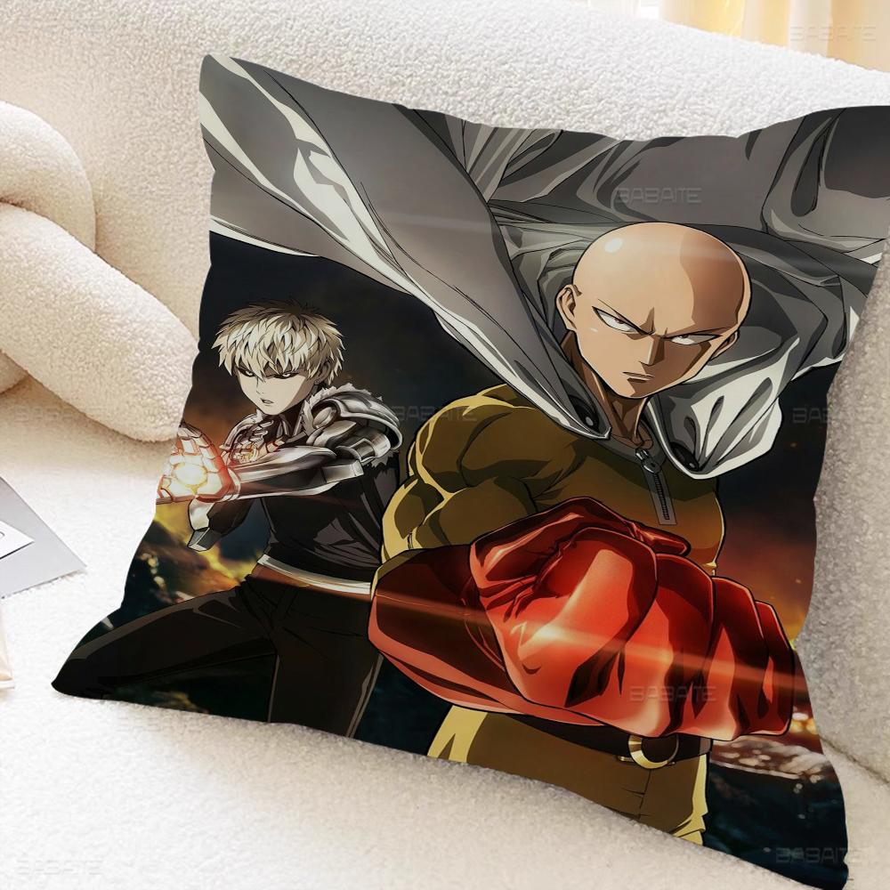 Аниме One Punch Man Кленовый Дизайн Наволочка Счастливый Осенний Урожай Декор Праздничный Декорация Наволочка