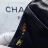 Used CHANEL Iconic Line Bi-fold Long Wallet Black