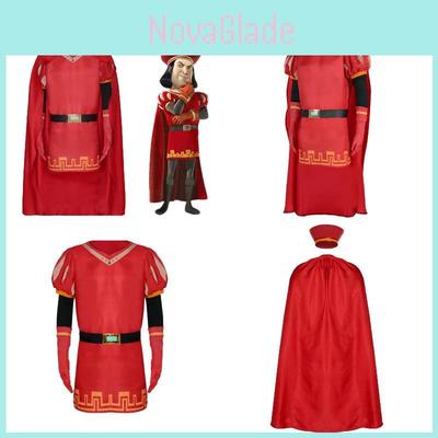 Костюм для косплея Монстра Шрека 4D Максимуса Фаркуада Лорда для Хэллоуина