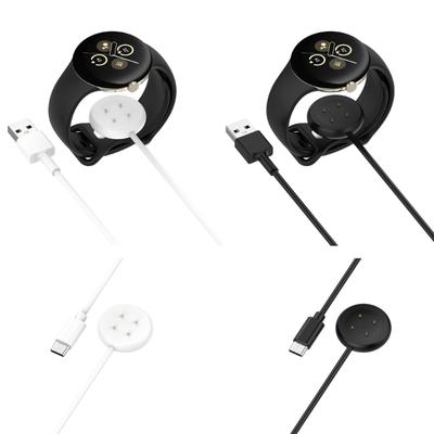 Прочный адаптер питания для зарядного устройства, подходит для Pixel Watch 2, магнитный USB-кабель для быстрой зарядки, док-станция для смарт-часов.